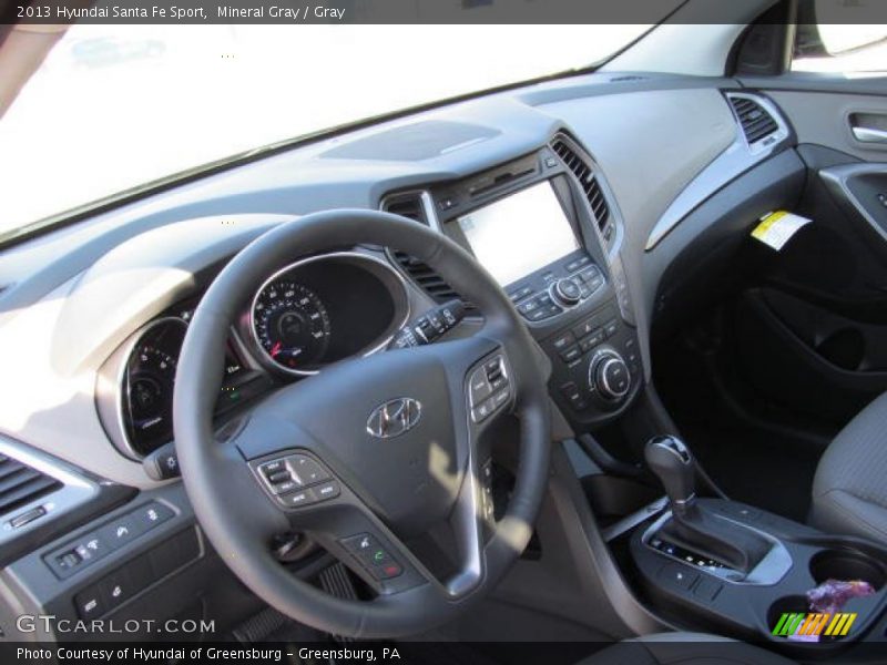 Mineral Gray / Gray 2013 Hyundai Santa Fe Sport