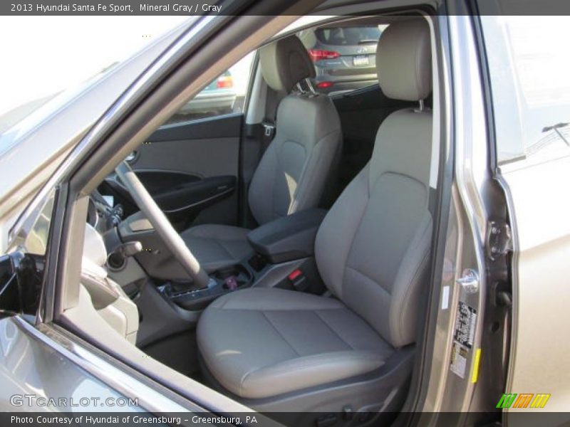 Mineral Gray / Gray 2013 Hyundai Santa Fe Sport