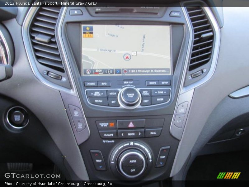 Mineral Gray / Gray 2013 Hyundai Santa Fe Sport
