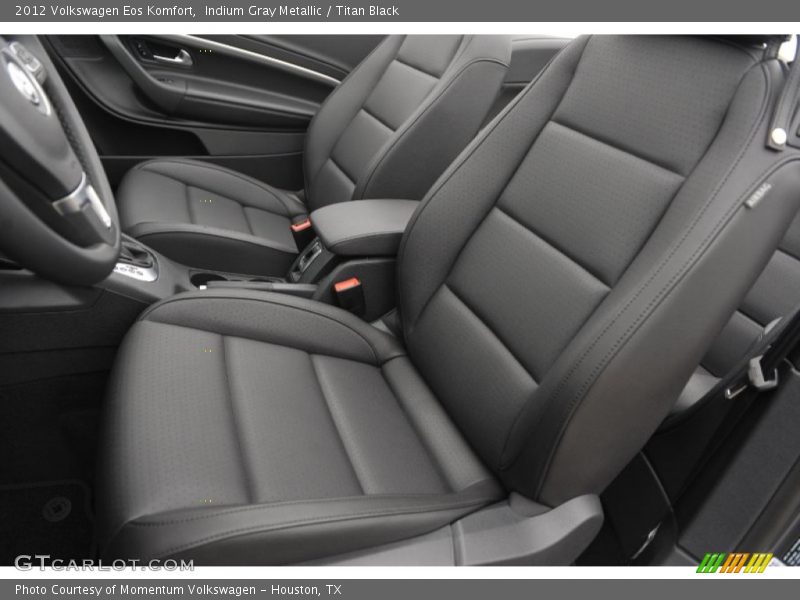 Indium Gray Metallic / Titan Black 2012 Volkswagen Eos Komfort