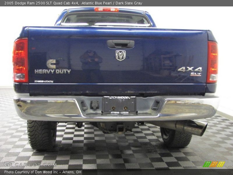 Atlantic Blue Pearl / Dark Slate Gray 2005 Dodge Ram 2500 SLT Quad Cab 4x4