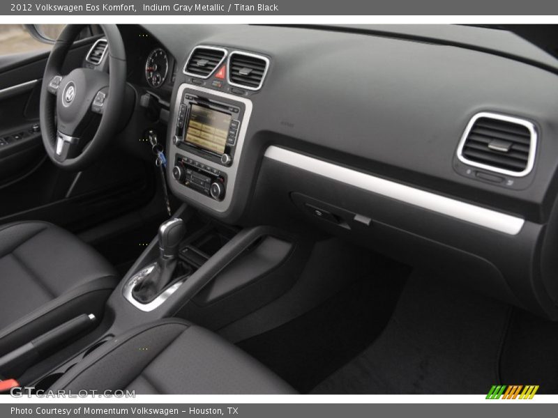 Indium Gray Metallic / Titan Black 2012 Volkswagen Eos Komfort
