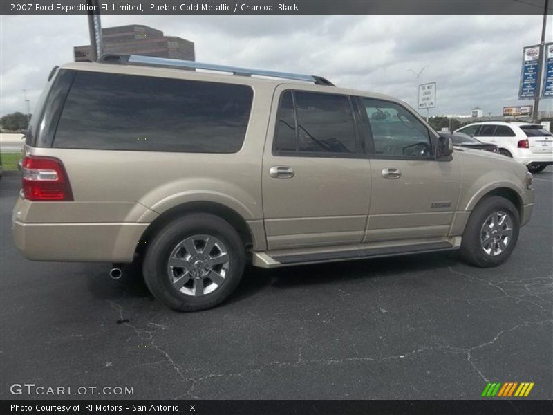 Pueblo Gold Metallic / Charcoal Black 2007 Ford Expedition EL Limited