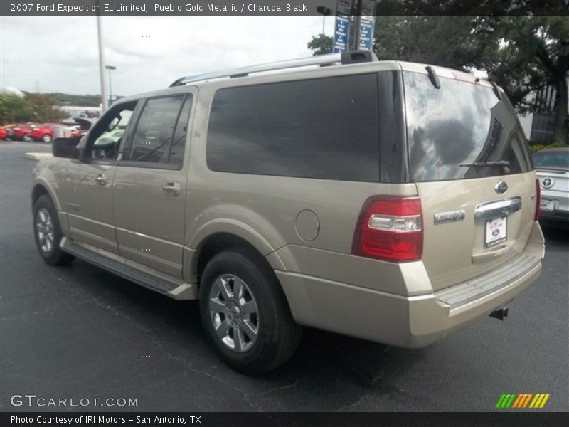 Pueblo Gold Metallic / Charcoal Black 2007 Ford Expedition EL Limited