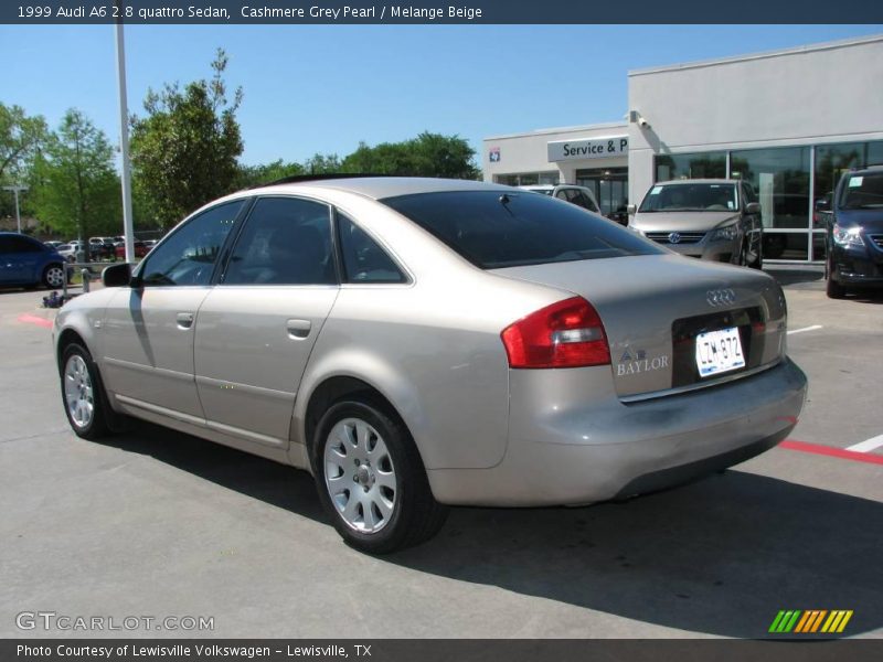 Cashmere Grey Pearl / Melange Beige 1999 Audi A6 2.8 quattro Sedan