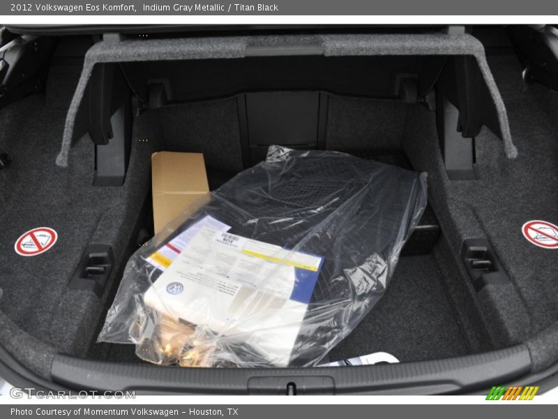 Indium Gray Metallic / Titan Black 2012 Volkswagen Eos Komfort