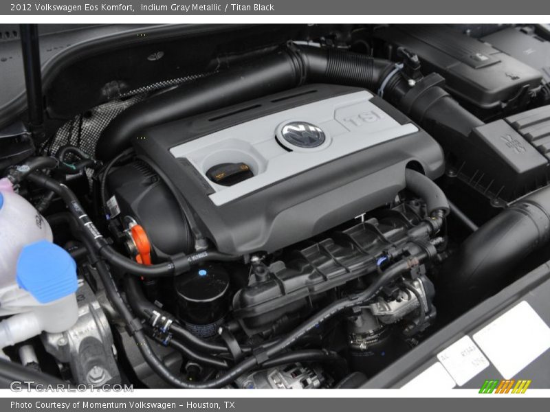 Indium Gray Metallic / Titan Black 2012 Volkswagen Eos Komfort