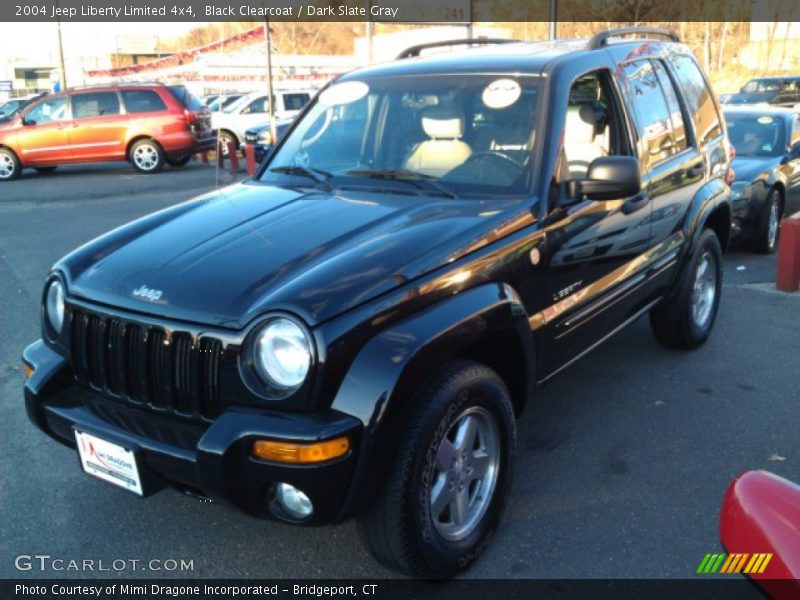 Black Clearcoat / Dark Slate Gray 2004 Jeep Liberty Limited 4x4