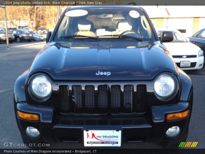Black Clearcoat / Dark Slate Gray 2004 Jeep Liberty Limited 4x4