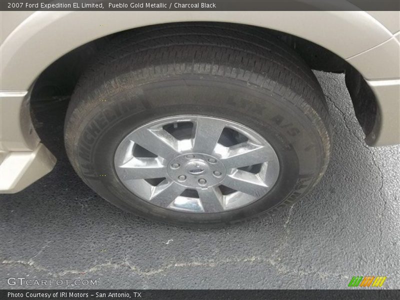 Pueblo Gold Metallic / Charcoal Black 2007 Ford Expedition EL Limited