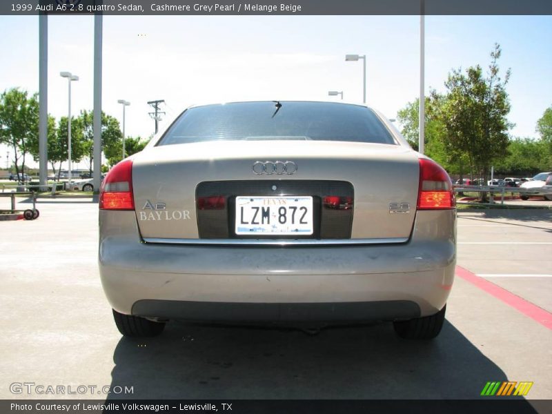 Cashmere Grey Pearl / Melange Beige 1999 Audi A6 2.8 quattro Sedan