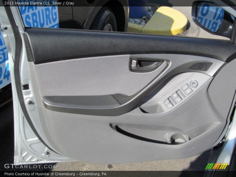Silver / Gray 2013 Hyundai Elantra GLS