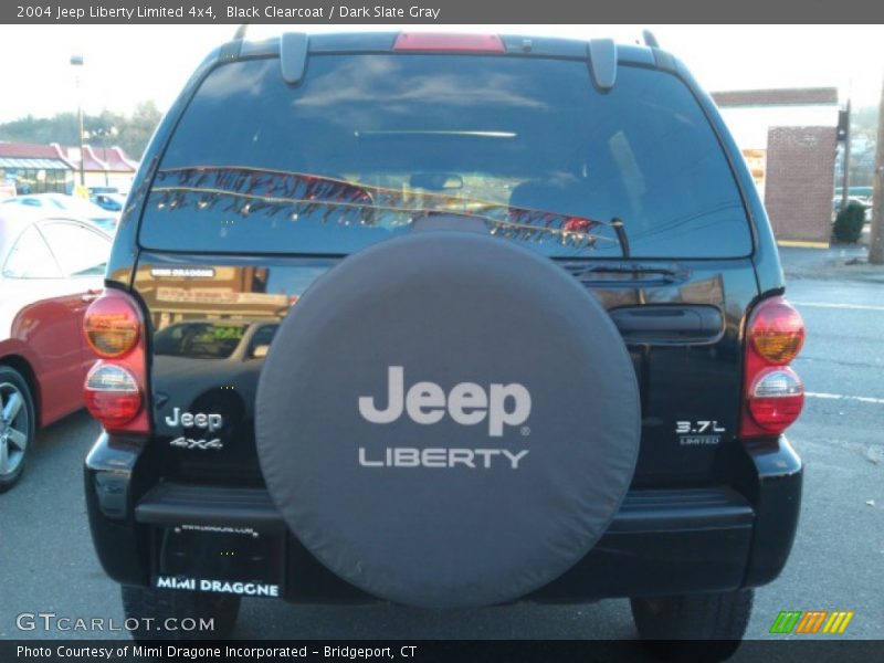 Black Clearcoat / Dark Slate Gray 2004 Jeep Liberty Limited 4x4