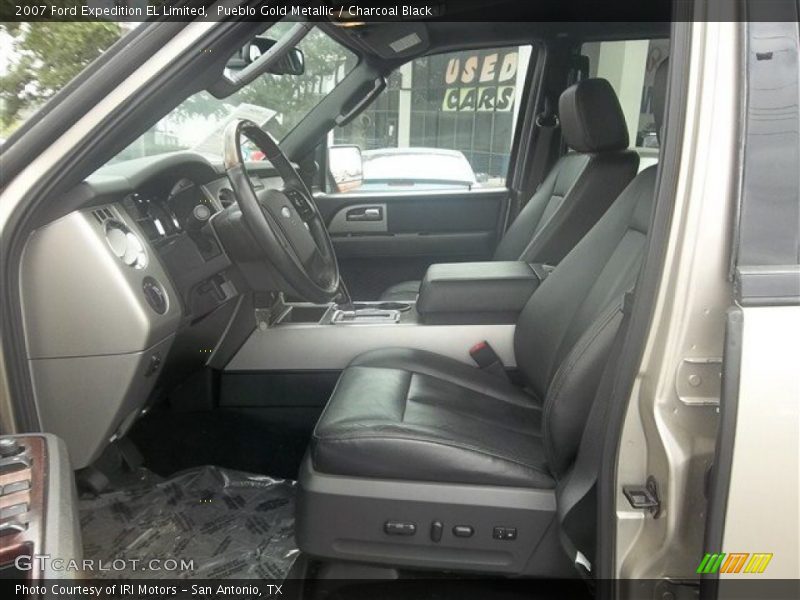 Pueblo Gold Metallic / Charcoal Black 2007 Ford Expedition EL Limited