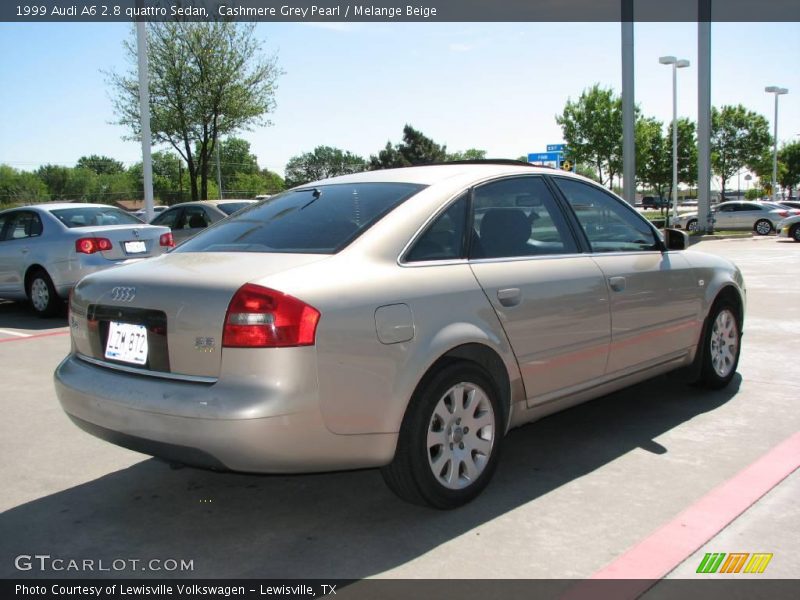 Cashmere Grey Pearl / Melange Beige 1999 Audi A6 2.8 quattro Sedan