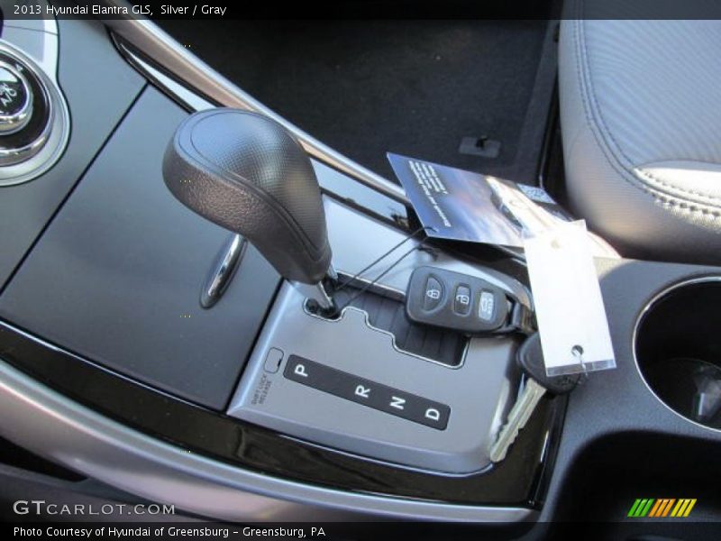 Silver / Gray 2013 Hyundai Elantra GLS