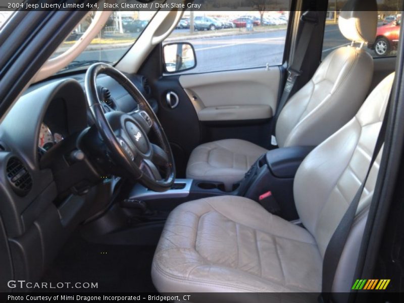 Black Clearcoat / Dark Slate Gray 2004 Jeep Liberty Limited 4x4