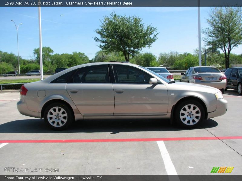 Cashmere Grey Pearl / Melange Beige 1999 Audi A6 2.8 quattro Sedan