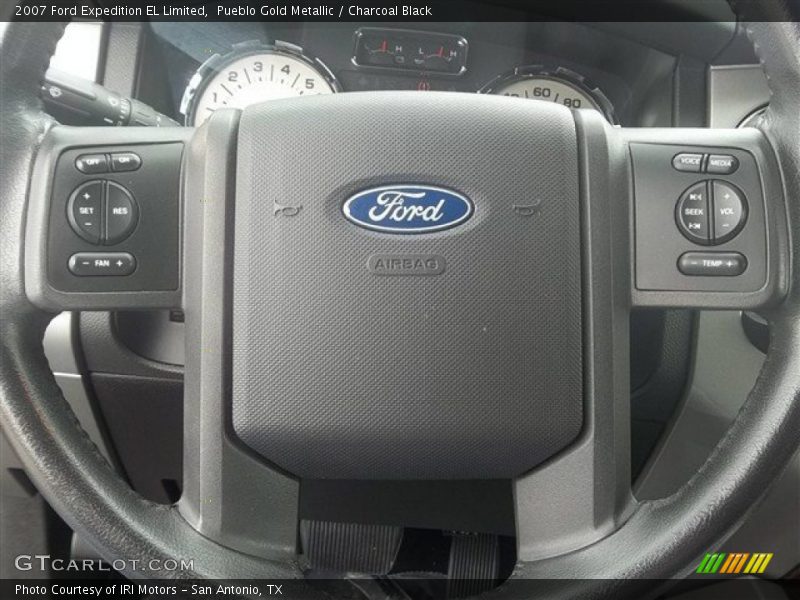 Pueblo Gold Metallic / Charcoal Black 2007 Ford Expedition EL Limited