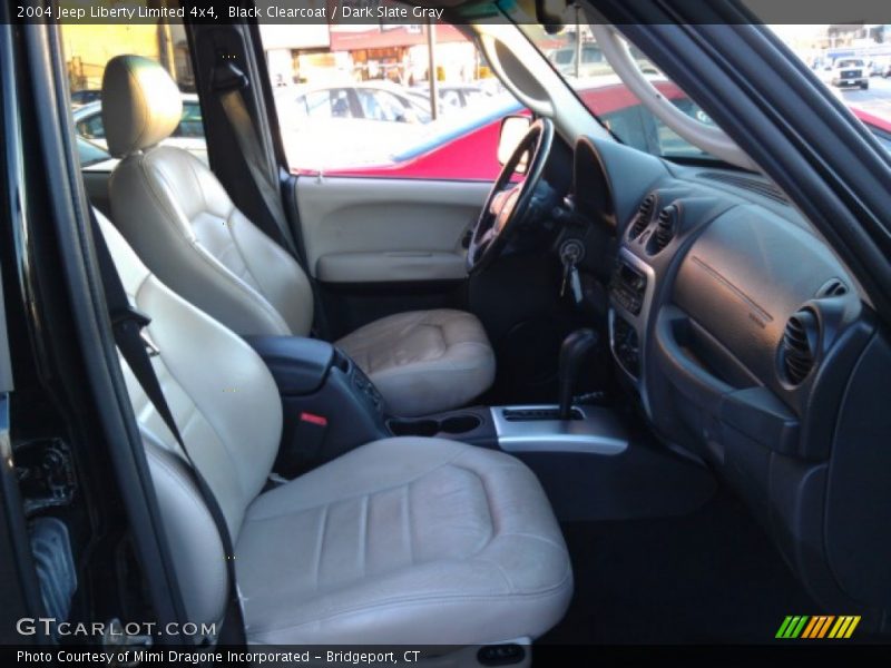 Black Clearcoat / Dark Slate Gray 2004 Jeep Liberty Limited 4x4