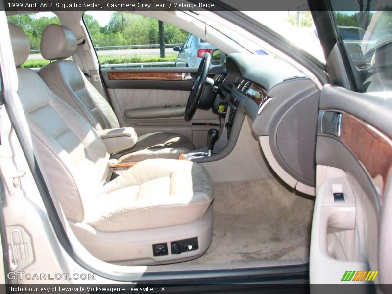 Cashmere Grey Pearl / Melange Beige 1999 Audi A6 2.8 quattro Sedan