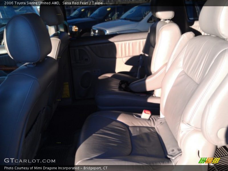Salsa Red Pearl / Taupe 2006 Toyota Sienna Limited AWD