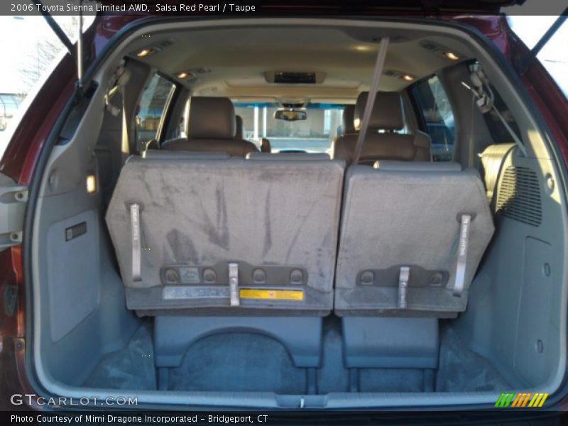 Salsa Red Pearl / Taupe 2006 Toyota Sienna Limited AWD