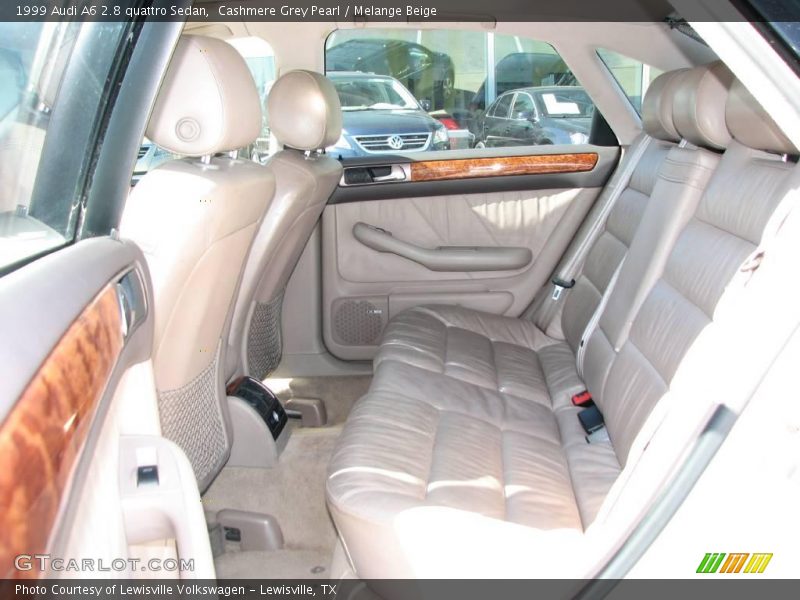 Cashmere Grey Pearl / Melange Beige 1999 Audi A6 2.8 quattro Sedan