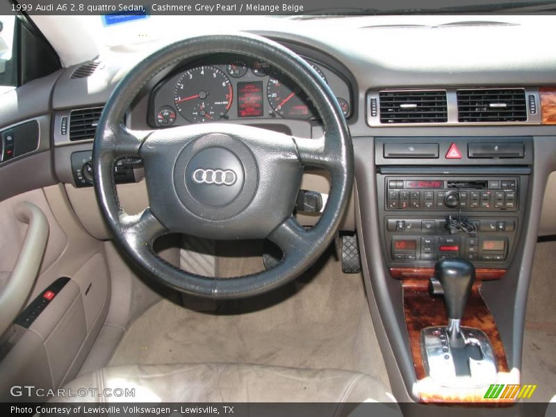 Cashmere Grey Pearl / Melange Beige 1999 Audi A6 2.8 quattro Sedan