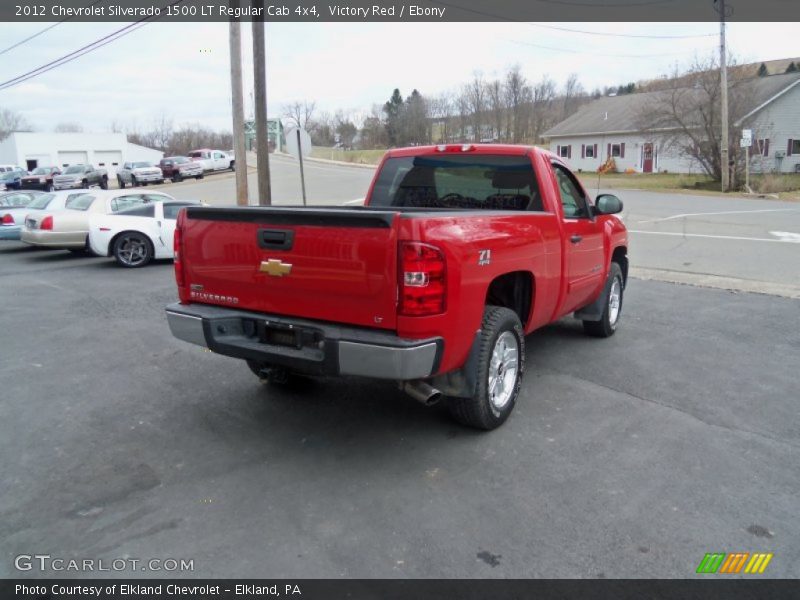 Victory Red / Ebony 2012 Chevrolet Silverado 1500 LT Regular Cab 4x4
