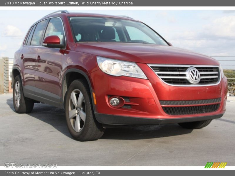 Wild Cherry Metallic / Charcoal 2010 Volkswagen Tiguan Wolfsburg Edition