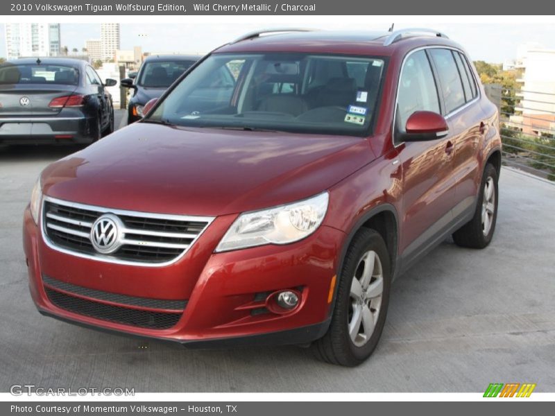 Wild Cherry Metallic / Charcoal 2010 Volkswagen Tiguan Wolfsburg Edition