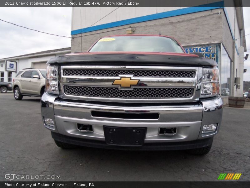 Victory Red / Ebony 2012 Chevrolet Silverado 1500 LT Regular Cab 4x4