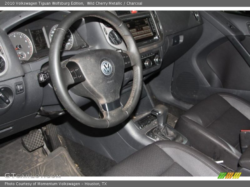 Wild Cherry Metallic / Charcoal 2010 Volkswagen Tiguan Wolfsburg Edition