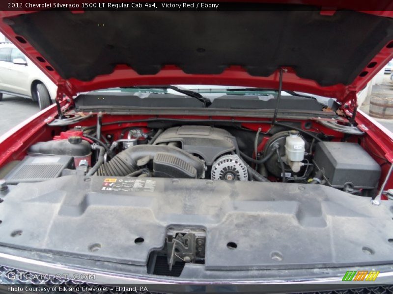 Victory Red / Ebony 2012 Chevrolet Silverado 1500 LT Regular Cab 4x4