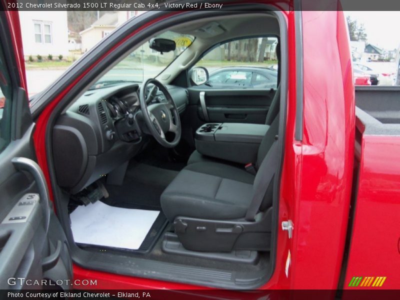 Victory Red / Ebony 2012 Chevrolet Silverado 1500 LT Regular Cab 4x4