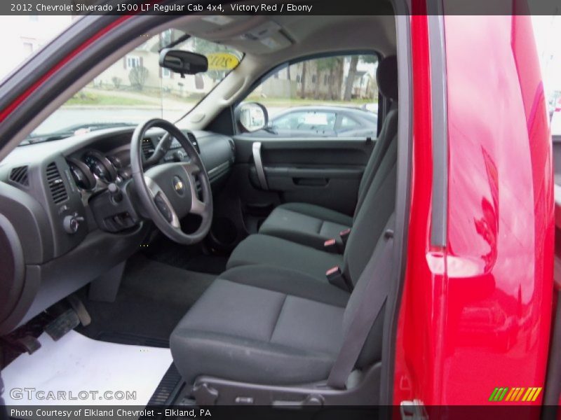 Victory Red / Ebony 2012 Chevrolet Silverado 1500 LT Regular Cab 4x4
