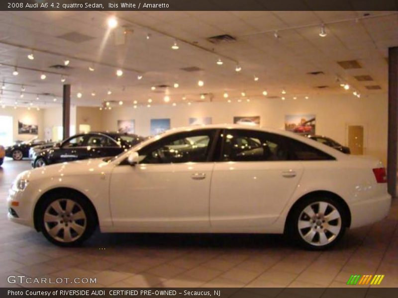 Ibis White / Amaretto 2008 Audi A6 4.2 quattro Sedan