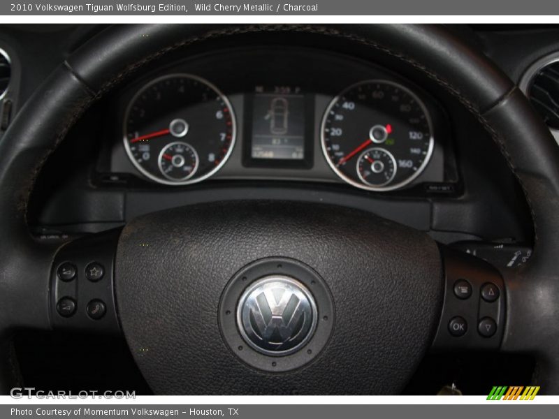 Wild Cherry Metallic / Charcoal 2010 Volkswagen Tiguan Wolfsburg Edition