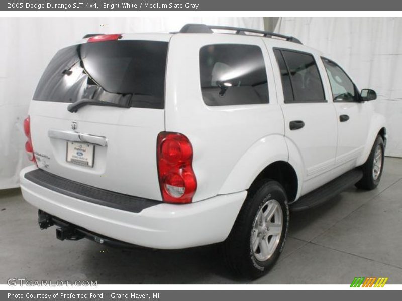 Bright White / Medium Slate Gray 2005 Dodge Durango SLT 4x4