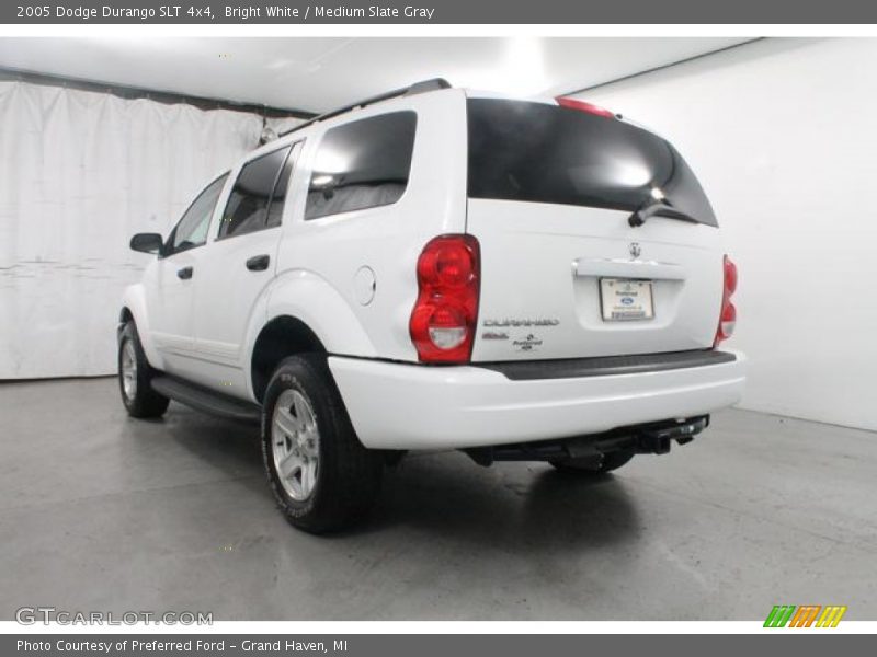 Bright White / Medium Slate Gray 2005 Dodge Durango SLT 4x4