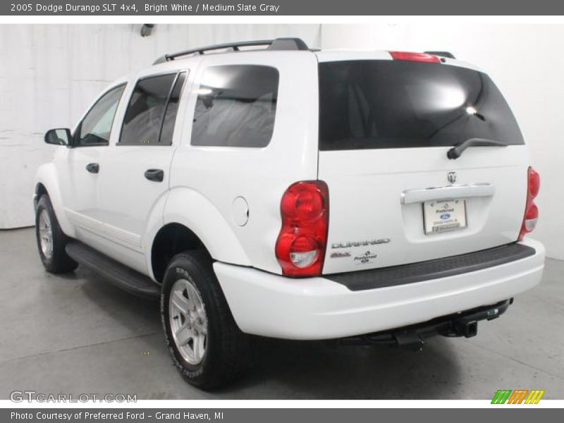 Bright White / Medium Slate Gray 2005 Dodge Durango SLT 4x4