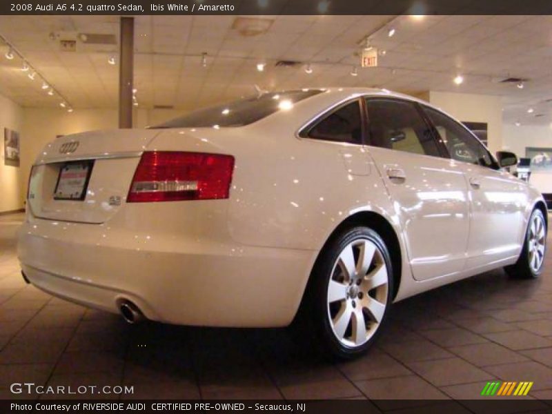 Ibis White / Amaretto 2008 Audi A6 4.2 quattro Sedan