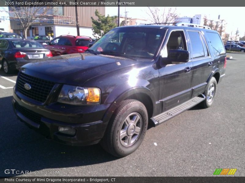 Black Clearcoat / Medium Parchment 2005 Ford Expedition Limited 4x4