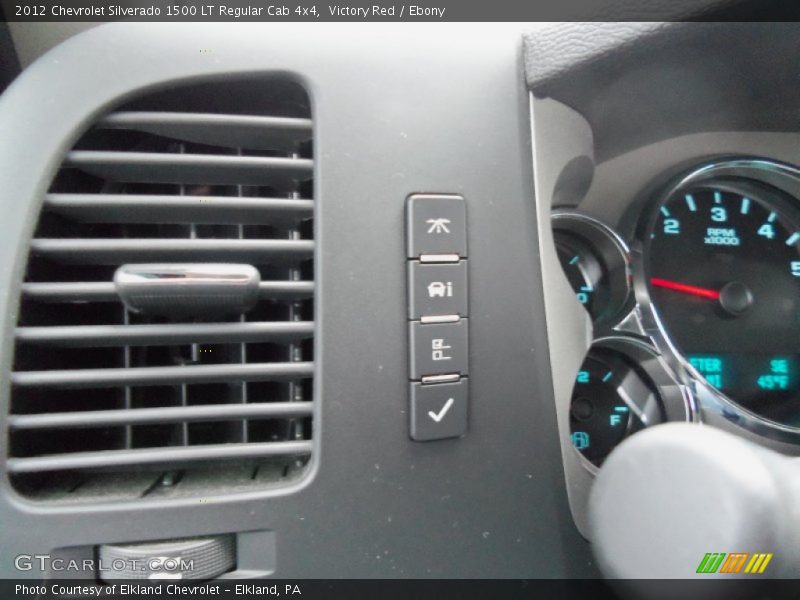 Victory Red / Ebony 2012 Chevrolet Silverado 1500 LT Regular Cab 4x4