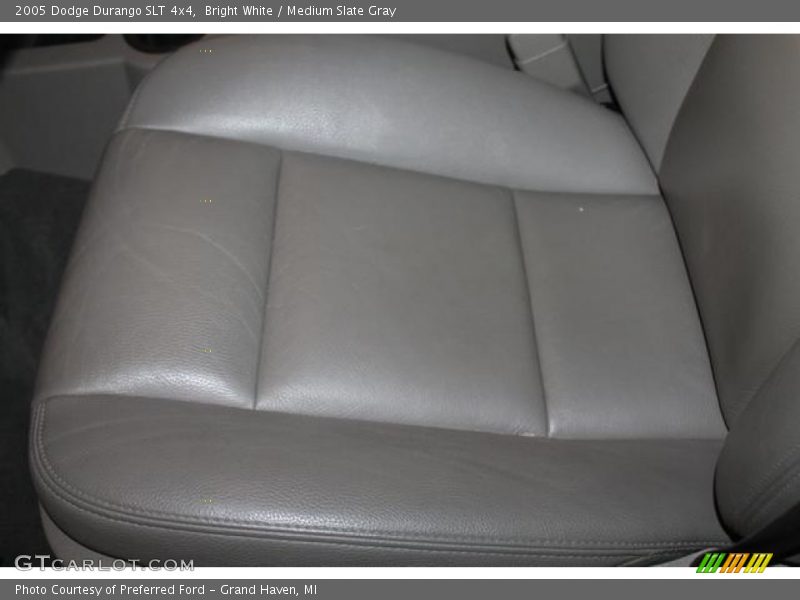 Bright White / Medium Slate Gray 2005 Dodge Durango SLT 4x4