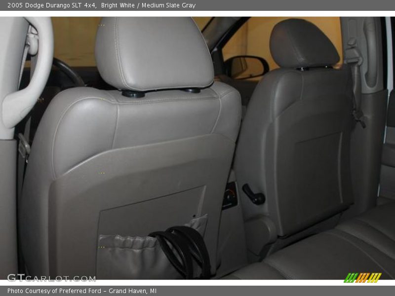 Bright White / Medium Slate Gray 2005 Dodge Durango SLT 4x4