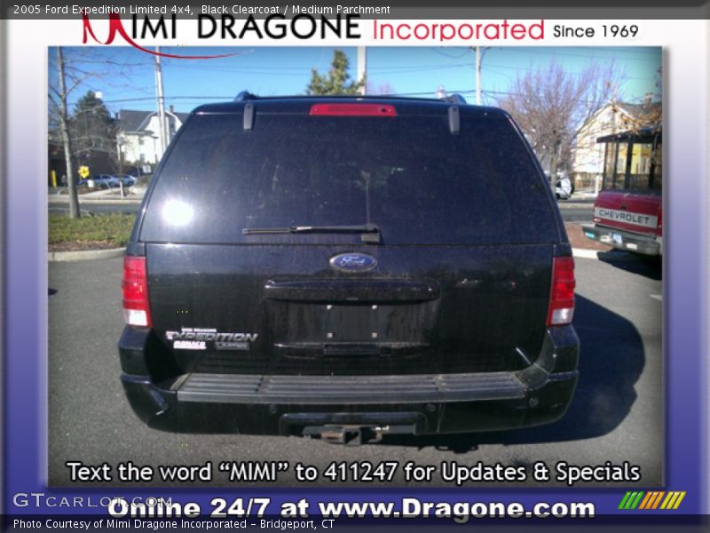 Black Clearcoat / Medium Parchment 2005 Ford Expedition Limited 4x4