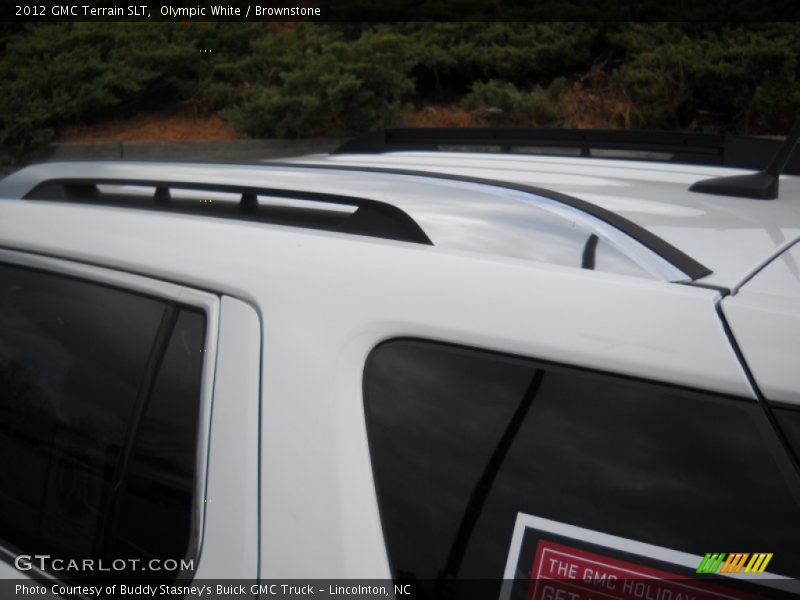 Olympic White / Brownstone 2012 GMC Terrain SLT