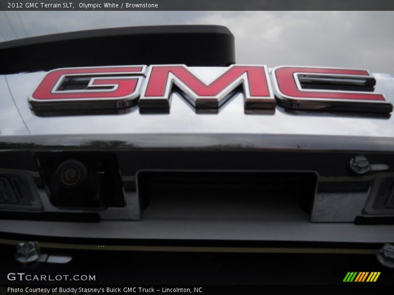Olympic White / Brownstone 2012 GMC Terrain SLT